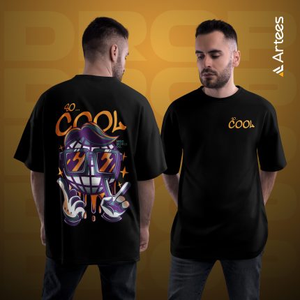 Premium Printed Drop Shoulder T-shirt- So Cool