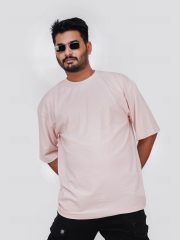 2 Pcs Premium Solid Drop Shoulder T-shirt- Combo 6 - Image 2