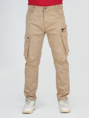 Premium Six Pockets Cargo Pants- Buiscuit