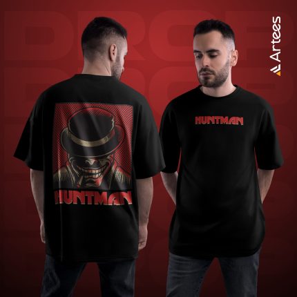 Premium Printed Drop Shoulder T-shirt- Huntman