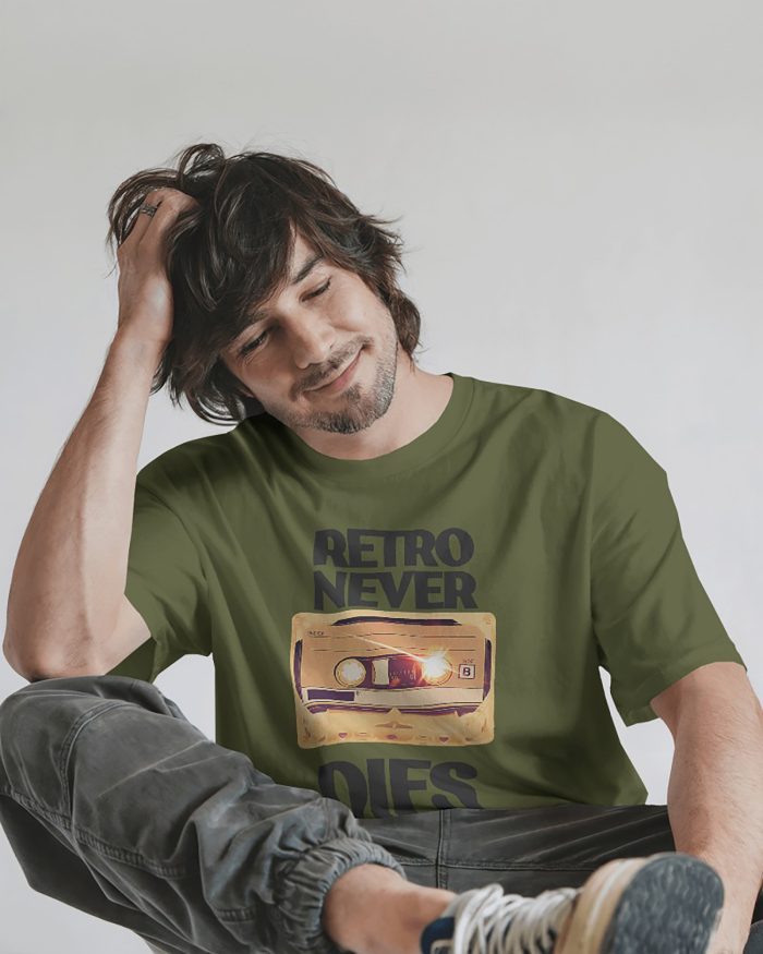 Premium Printed Drop Shoulder T-shirt - Image 1