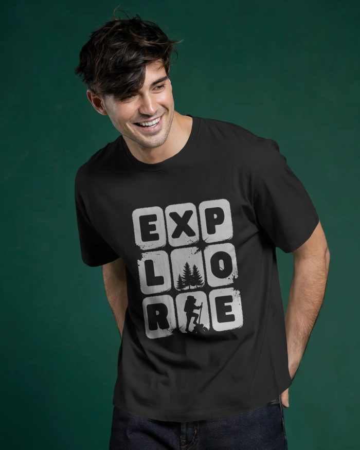 Premium Printed Drop Shoulder T-shirt - Image 1