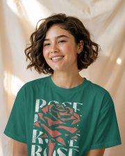 Womens Premium Printed Drop Shoulder T-shirt - Image 2