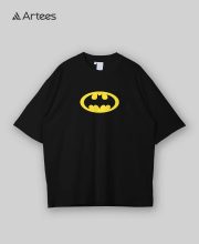 Premium Printed Drop Shoulder T-shirt- Batman - Image 2