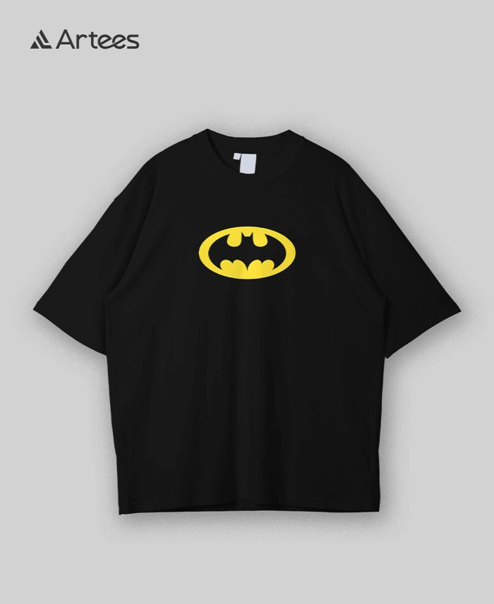 Premium Printed Drop Shoulder T-shirt- Batman - Image 2