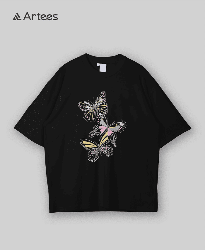 Premium Printed Drop Shoulder T-shirt - Image 1