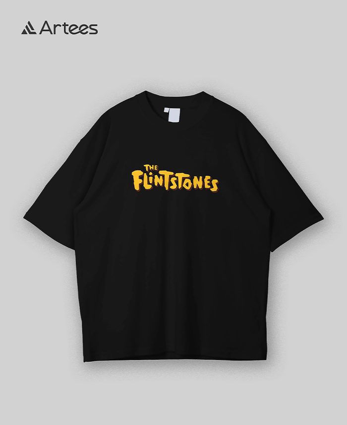 Premium Printed Drop Shoulder T-shirt- FlinTsToNES - Image 2