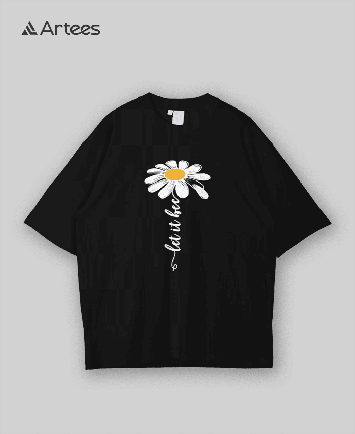 Premium Printed Drop Shoulder T-shirt - Image 1