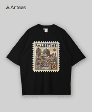 Premium Printed Drop Shoulder T-shirt- Palestine