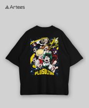 Premium Printed Drop Shoulder T-shirt- Plusultra
