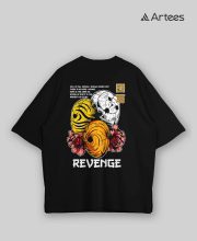 Premium Printed Drop Shoulder T-shirt- Revenge