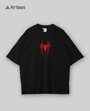 Premium Printed Drop Shoulder T-shirt- Spiderman - Image 2