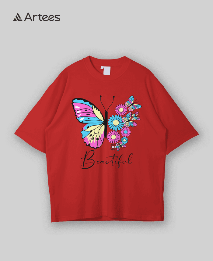 Premium Printed Drop Shoulder T-shirt - Image 1